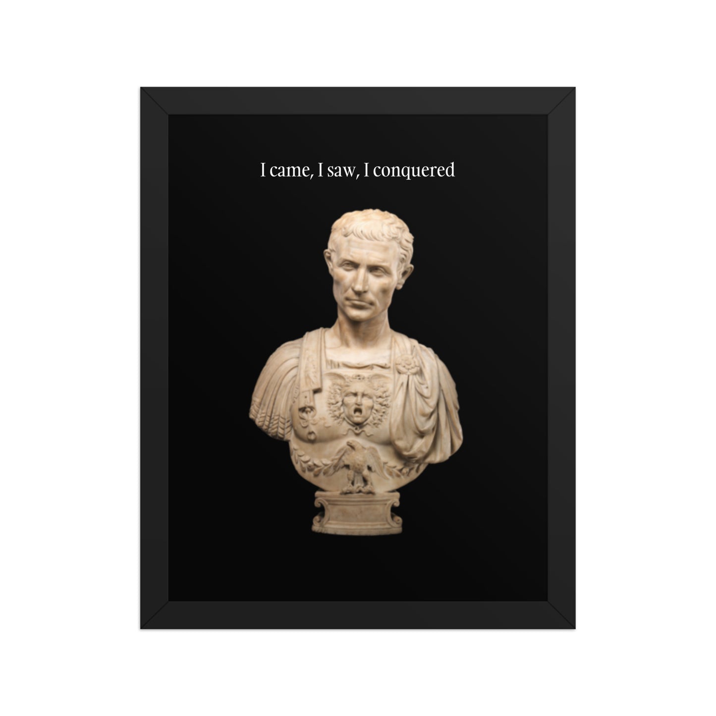 Julius Caesar Framed Poster (Premium Luster Photo Paper)