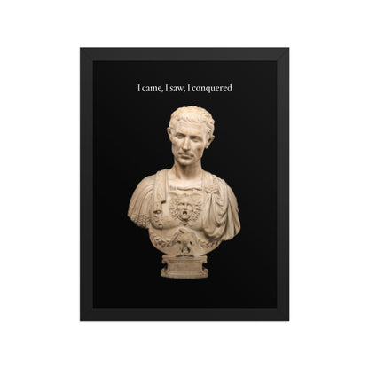 Julius Caesar Framed Poster (Premium Luster Photo Paper)