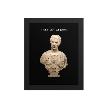 Julius Caesar Framed Poster (Premium Luster Photo Paper)