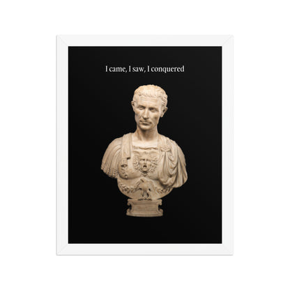 Julius Caesar Framed Poster (Premium Luster Photo Paper)