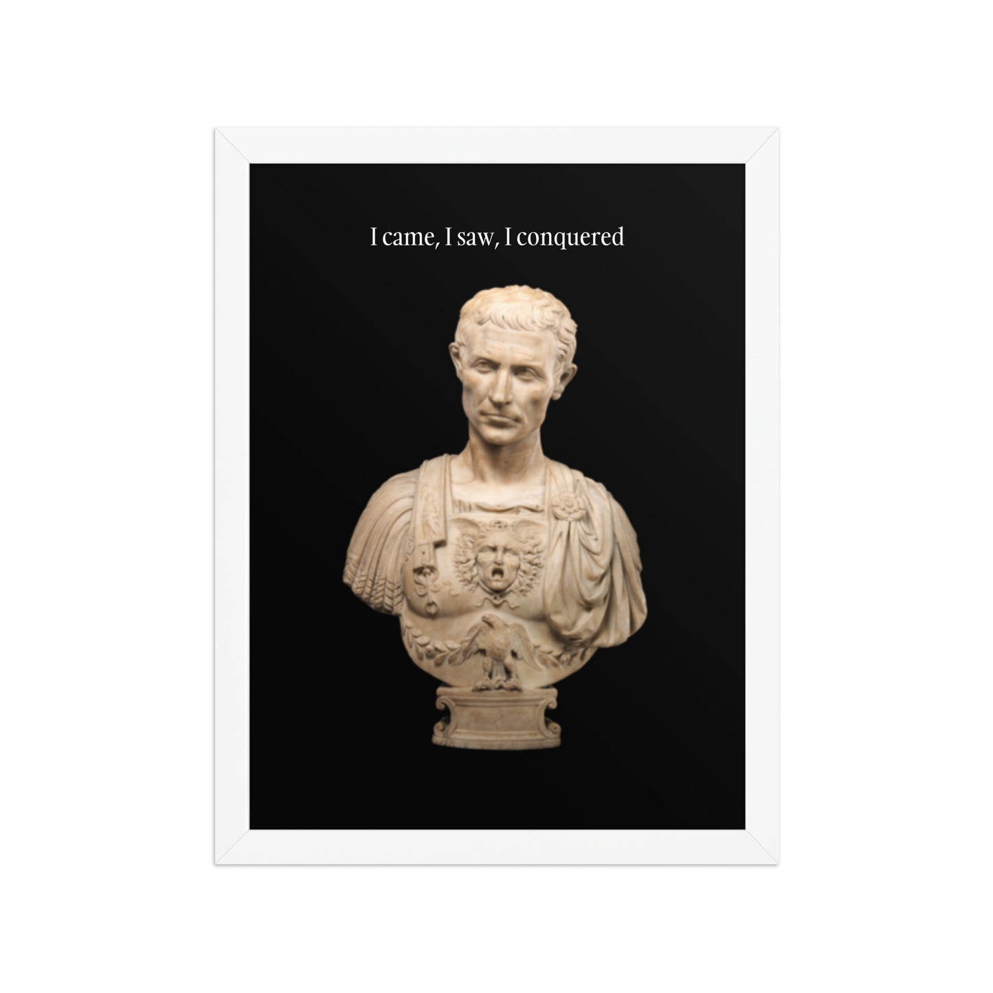 Julius Caesar Framed Poster (Premium Luster Photo Paper)