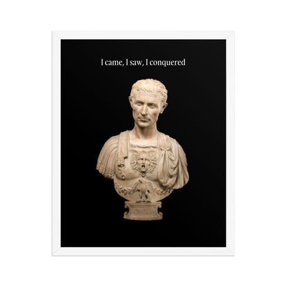 Julius Caesar Framed Poster (Premium Luster Photo Paper)