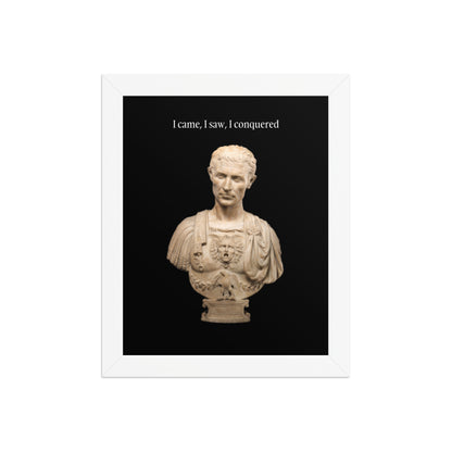 Julius Caesar Framed Poster (Premium Luster Photo Paper)